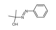 (1-hydroxy-1-methylethyl)phenyldiazene Structure