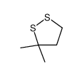 3,3-dimethyldithiolane结构式