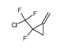 1-chlorodifluoromethyl-1-fluoro-2-methylenecyclopropane Structure