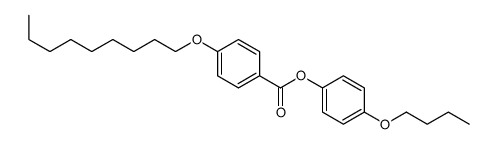 (4-butoxyphenyl) 4-nonoxybenzoate Structure