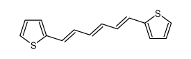 2-(6-thiophen-2-ylhexa-1,3,5-trienyl)thiophene结构式