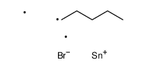 bromo-dimethyl-pentylstannane Structure