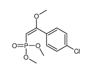 1-chloro-4-(2-dimethoxyphosphoryl-1-methoxyethenyl)benzene Structure