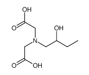 2-[carboxymethyl(2-hydroxybutyl)amino]acetic acid Structure