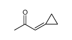 1-cyclopropylidenepropan-2-one Structure