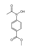 methyl 4-[acetyl(hydroxy)amino]benzoate Structure