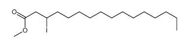 methyl 3-iodohexadecanoate Structure