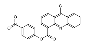 (4-nitrophenyl) 9-chloroacridine-4-carboxylate结构式