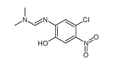 N'-(5-chloro-2-hydroxy-4-nitrophenyl)-N,N-dimethylmethanimidamide结构式