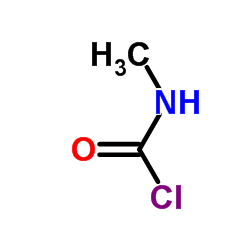 Methylcarbamic chloride Structure