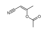 1-cyanoprop-1-en-2-yl acetate结构式