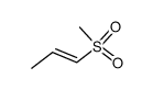 1-methanesulfonyl-propene Structure