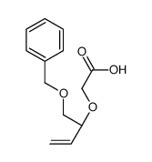 2-[(2R)-1-phenylmethoxybut-3-en-2-yl]oxyacetic acid Structure