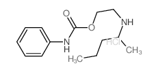 CARBANILIC ACID, 2-((1-METHYLBUTYL)AMINO)ETHYL ESTER, HYDROCHLORIDE结构式