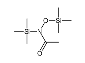 N-trimethylsilyl-N-trimethylsilyloxyacetamide Structure