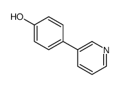 4-(3-吡啶)苯酚结构式