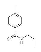 4-methyl-N-propylbenzenesulfinamide结构式