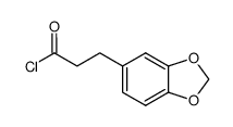 (3,4-methylenedioxy)phenylpropionic acid chloride结构式