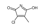 3-chloro-4-methylpyrrole-2,5-dione Structure