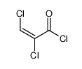 (E)-2,3-dichloroacryloyl chloride结构式