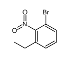 Benzene, 1-bromo-3-ethyl-2-nitro- (9CI) Structure