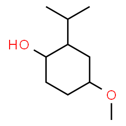 Cyclohexanol, 4-methoxy-2-(1-methylethyl)- (9CI) structure