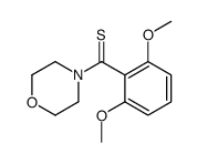 (2,6-dimethoxyphenyl)-morpholin-4-ylmethanethione Structure