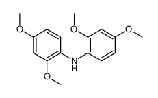 N-(2,4-dimethoxyphenyl)-2,4-dimethoxyaniline结构式