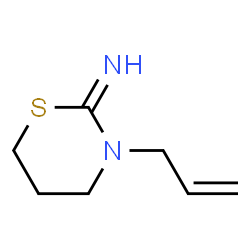 2H-1,3-Thiazin-2-imine,tetrahydro-3-(2-propenyl)-(9CI) structure