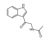 N-[2-(1H-Indol-3-yl)-2-oxoethyl]acetamide picture