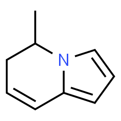 Indolizine, 5,6-dihydro-5-methyl-, (5R)- (9CI)结构式