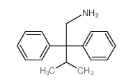 3-methyl-2,2-diphenyl-butan-1-amine结构式