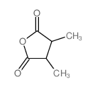 2,5-Furandione,dihydro-3,4-dimethyl- structure