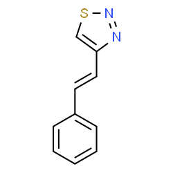 4-STYRYL-1,2,3-THIADIAZOLE Structure