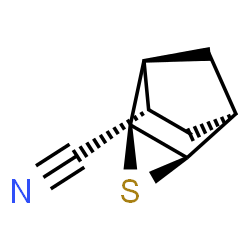 3-Thiatricyclo[3.2.1.02,4]octane-6-carbonitrile,(1alpha,2beta,4beta,5alpha,6alpha)-(9CI) structure