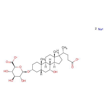 chenodeoxycholic acid 3-glucuronide disodium salt图片