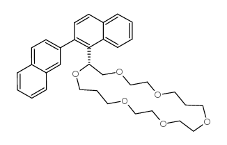 (r)-2,2'-binaphthyl-20-crown-6结构式