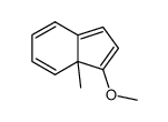 3-methoxy-3a-methyl-3aH-indene Structure