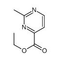2-甲基-4-嘧啶甲酸乙酯结构式