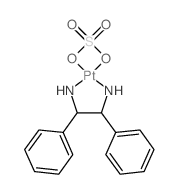 Platinum, (1,2-diphenyl-1,2-ethanediamine-N,N)sulfato(2-)-O,O]-, [SP-4-2-[S-(R*,R*)]]- picture
