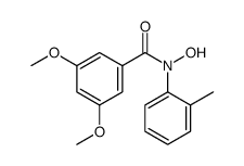 N-hydroxy-3,5-dimethoxy-N-(2-methylphenyl)benzamide Structure