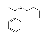 1-butylsulfanylethylbenzene结构式
