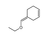 4-(ethoxymethylidene)cyclohexene Structure