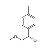 1-(1,2-dimethoxyethyl)-4-methylbenzene结构式