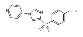 1-(4-吡啶)-4-甲苯磺酰咪唑结构式