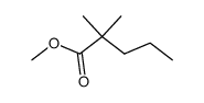 2,2-Dimethylvaleric acid methyl ester结构式
