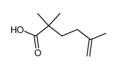2,2,5-trimethyl-5-hexenoic acid Structure