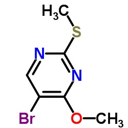 5-Bromo-2-(methylthio)-4-methoxypyrimidine picture