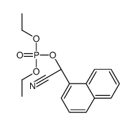 [(R)-cyano(naphthalen-1-yl)methyl] diethyl phosphate结构式