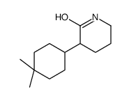 3-(4,4-dimethylcyclohexyl)piperidin-2-one结构式
